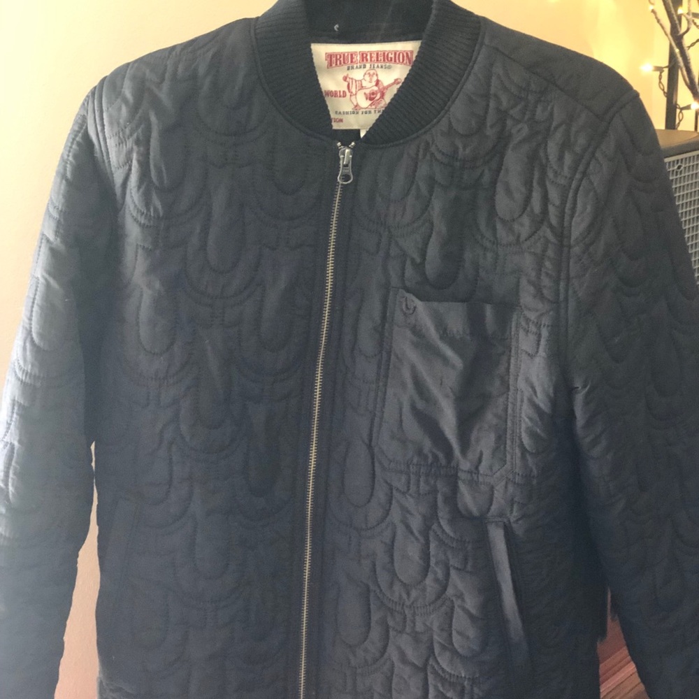 COPY - True religion stitched bomber jacket